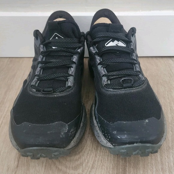 SAUCONY PEREGRINE 12 TRAIL RUNNING SNEAKERS WOMENS SIZE 7.5 BLACK SHOES ATHLETIC - Picture 3 of 12